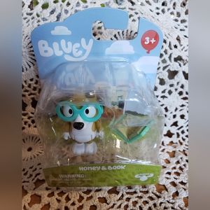 Bluey Story Honey & Book Starter Pack Action Figure Set NWT
